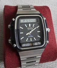 Vintage Seiko H357 5120 Ana Digi Dual Watch