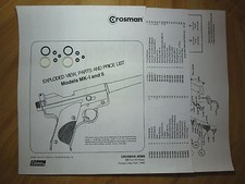 Crosman MK 1 2 Mark I Mark II