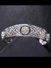 Luxury CZ Crystal Tiara/Crown