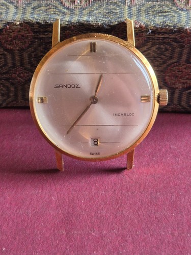 Vintage sandoz gold plated - vintage,