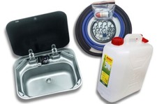 Smev 8005 Sink Glass Lid, Micro-Switched Cold Tap, Installation Kit & 20 Litre