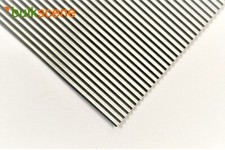PLAIN 2.5mm CORRUGATED METAL SHEETING FOR O/OO/HO 7MM & 4MM MODELLING 1/76 1/43