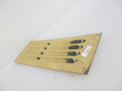 Brass ventilation grille grate - brass,