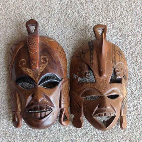 Wooden tribal carved - wooden,