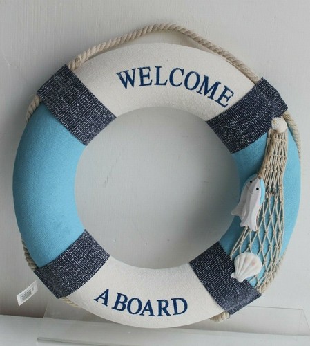 Nautical blue white life - &,