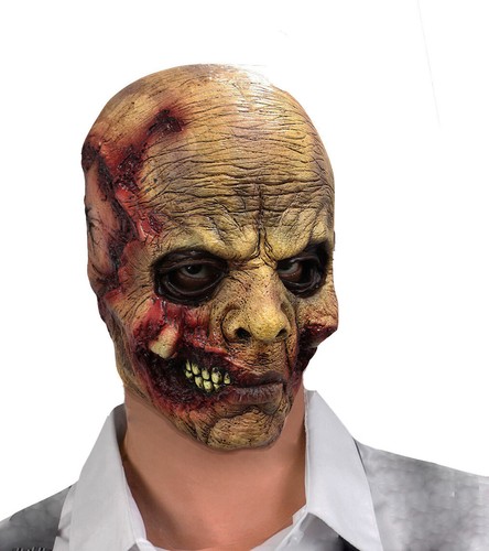 Scary zombie mask full - scary,