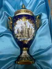 Vintage Coalport Lidded Vase