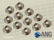 TRIUMPH HERALD & VITESSE CONVERTIBLE HOOD COVER TO BODY METAL SOCKETS x 12