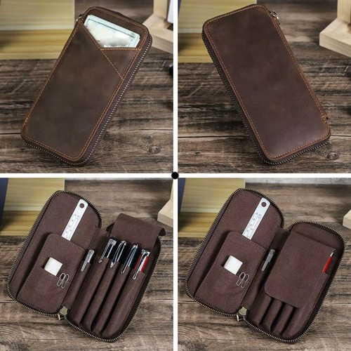 Genuine leather slots - leather,