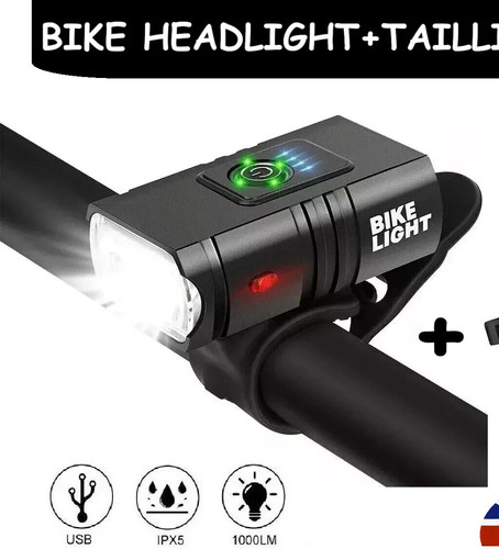 Led mountain bike light usb - bike,