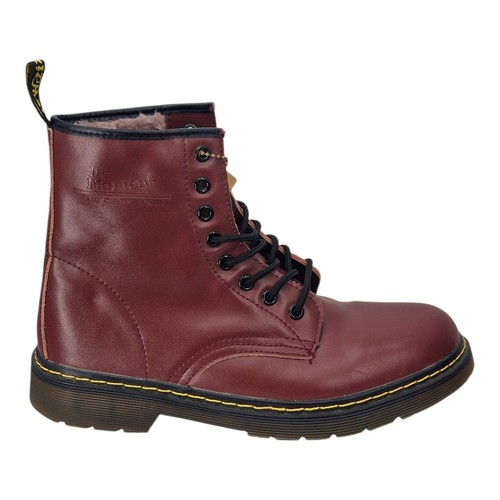 Martens cherry red leather - martens,