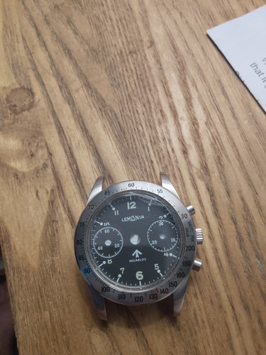 Lemania case and dial - for, 5100