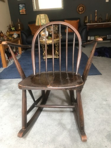 Vintage ercol child rocking - ercol, child's
