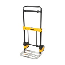 DEWALT Folding Hand Truck and Moving Dolly, 420-lb Capacity Utility Cart, Hea...