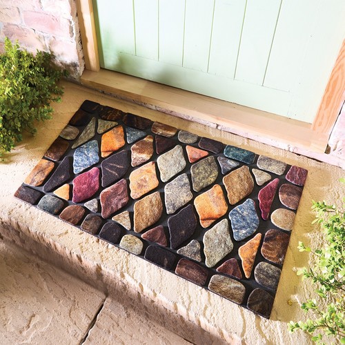 Diamond stone doormat heavy - diamond,