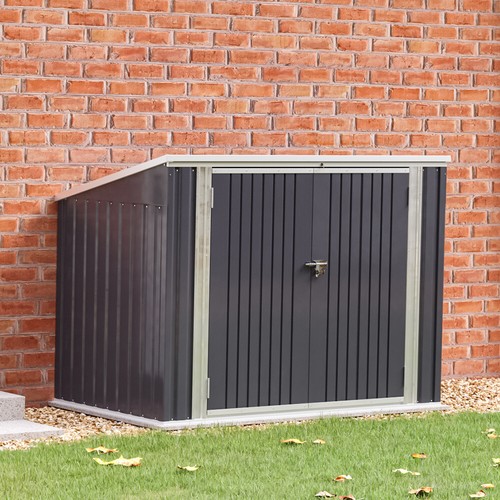 Lockable bike shed - shed, bicycle