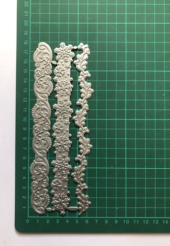 Large 3pcs borders hot - hot, foil