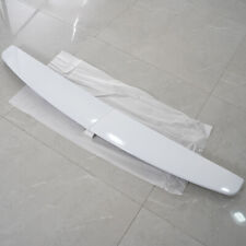 FOR 2012-2020 FORD TRANSIT CUSTOM REAR TWIN BARN DOOR ROOF SPOILER LIP WHITE SET