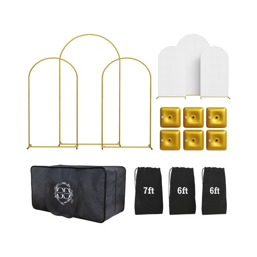 Metal arch backdrop stand - backdrop,