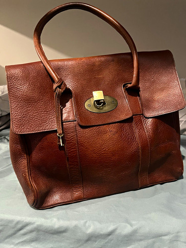 Vintage brown leather - vintage,