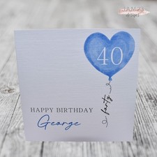 Personalised Male Boy Birthday