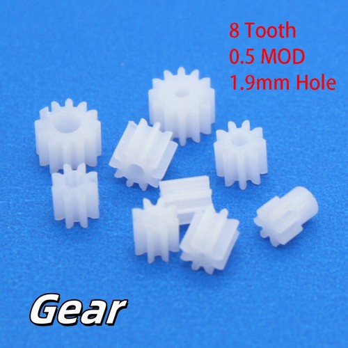 Plastic spindle gears tooth - spindle,
