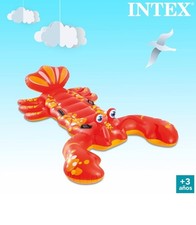 Intex Giant Inflatable Lobster Lilo Swimming Pool Float  #57528
