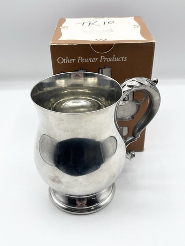 Pewter pint tankard georgian - 1,