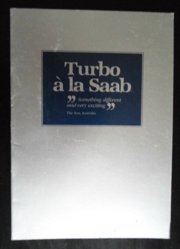 Saab turbo orig - 1980, mkt