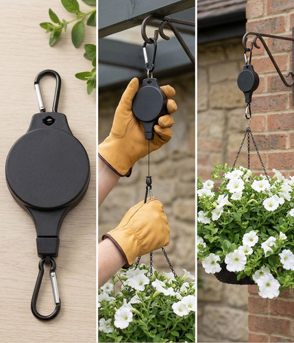 Strong retractable pulley - retractable,