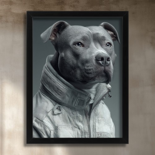 Staffy wall art - art, staffordshire