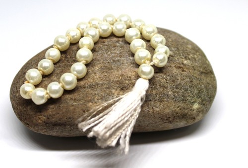 Mala counter pearl beads - 27+1,