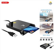 Contact Smart Card Reader USB for ID, Driver, Tacho, Didgi Cards