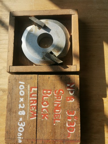 Spindle moulder rebate - spindle,
