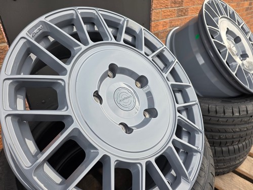 Gloss grey vw transporter - grey, 18"