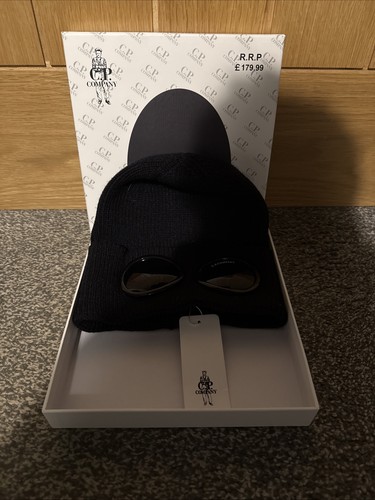 Company black beanie - company,
