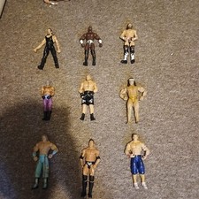 Wwe Mattel 9 Figure Job Lot