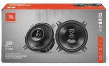NEW JBL CLUB-44F, 4" Coaxial 2-Way Car Stereo Speakers - 1 Pair