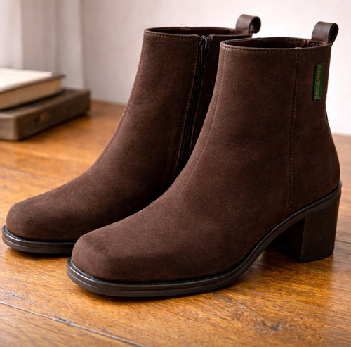 Russell bromley brown suede - &,
