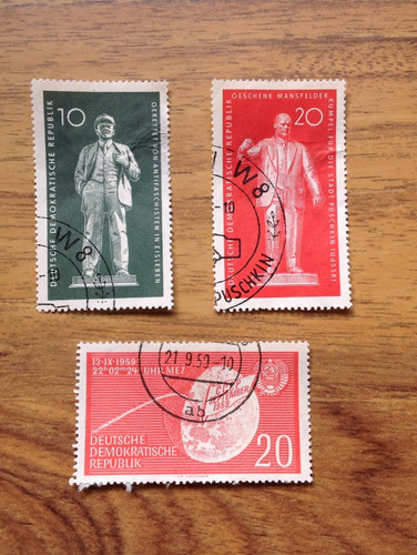 East germany ddr 3 used - –,
