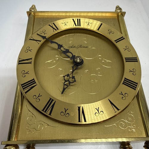 Vintage seth thomas - vintage, brass