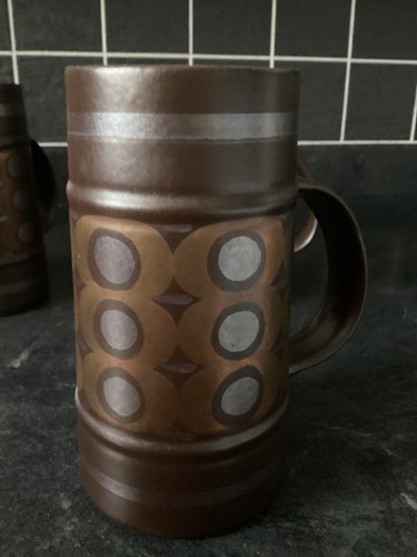 Purbeck pottery tankards 4 - tankards,