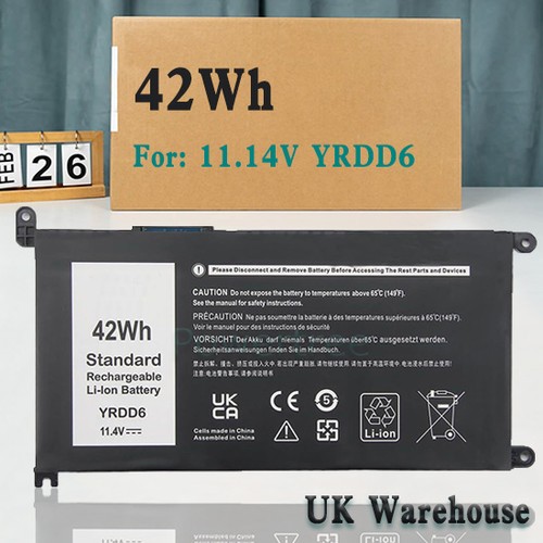 Battery yrdd6 for dell - battery,