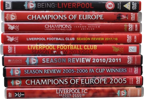 Liverpool dvd bundle 9 - liverpool,
