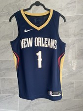 Nike NBA New Orleans Pelicans Zion Williamson #1 Jersey Vest - 44 Medium - Navy