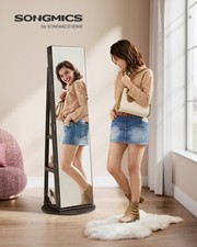 SONGMICS 6 LEDs Mirror