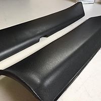 FORD ESCORT  MK2, 2 DOOR, FIBREGLASS C PILLAR TRIMS, RS,CLASSIC, AVO, MEXICO