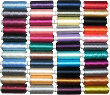 MADEIRA MACHINE EMBROIDERY THREAD, RAYON, 120D/2, 500MTR SPOOL, VARIOUS COLOURS