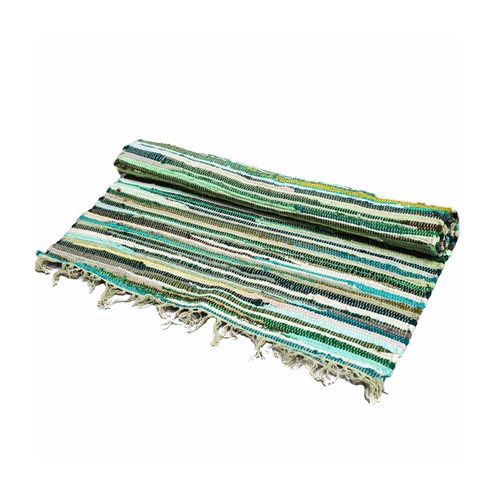 Small rag rug - rag, 50x90cm