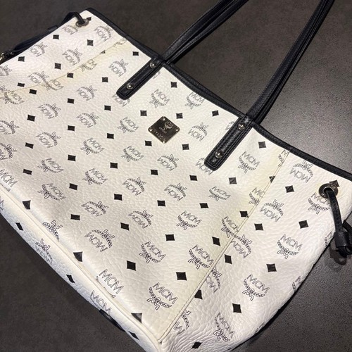 Mcm tote bag white - mcm,